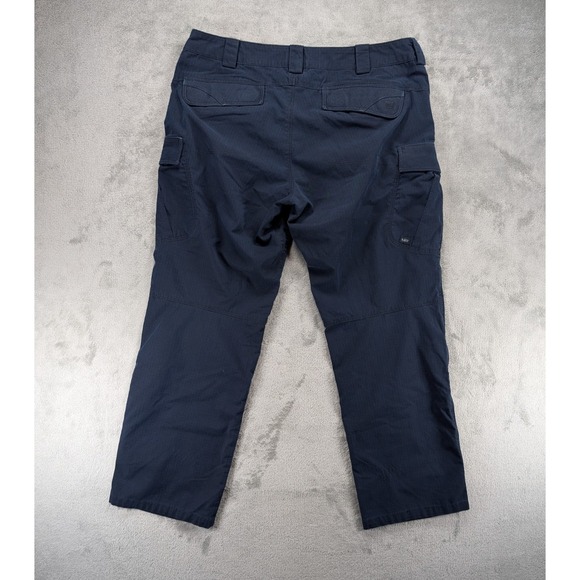 5.11 Women's Taclite Pro Cargo Pants Size 16R Dark Navy Ripstop Tactical 64386 - Picture 2 of 7